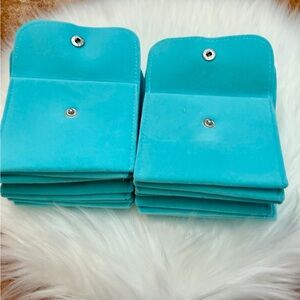 Turquoise Snap Closer Jewerly Pouch